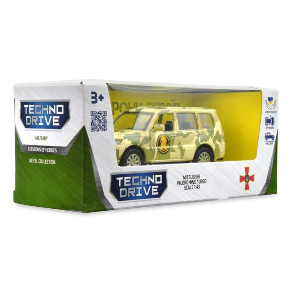 Автомодель серії Шеврони Героїв - Mitsubishi Pajero 4WD Tubro - 47 ОМБр - Зображення 22