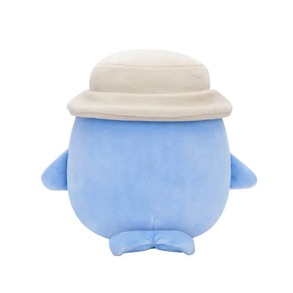 М'яка іграшка Squishmallows – Синій кит Самір у панамі (19 cm) - Зображення 4
