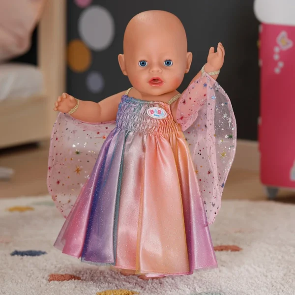 Одяг для ляльки Baby Born - Сукня Веселка - Зображення 4