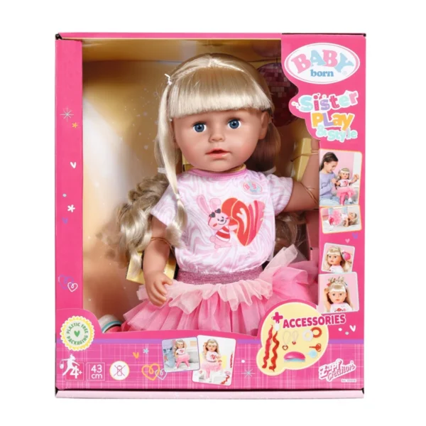 Лялька Baby Born - Стильна сестричка - Зображення 11
