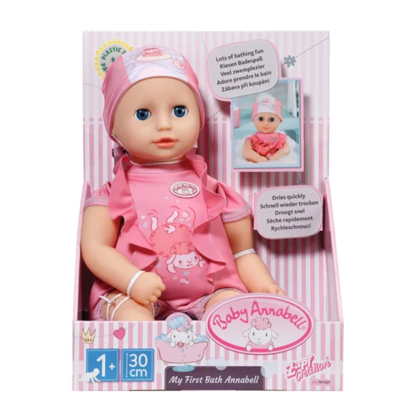 Лялька My First Bath Annabell – Чудове купання - Зображення 3