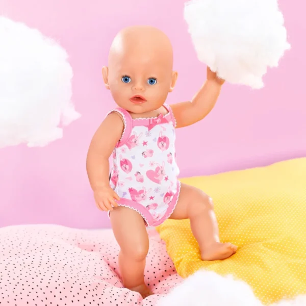 Одяг для ляльки Baby Born – Боді з зайкой - Зображення 4