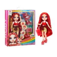Ігровий набір з лялькою Rainbow High серії Classic - Рубі