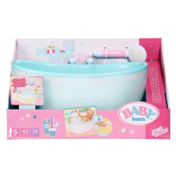 Автоматична ванночка для ляльки Baby Born – Легке купання - Зображення 2