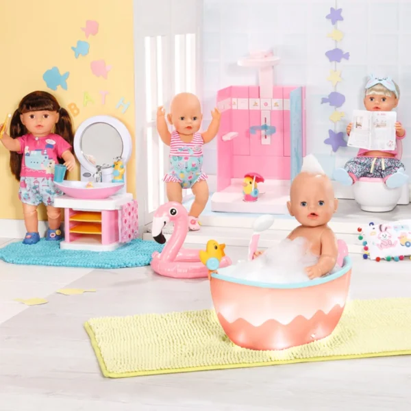 Автоматична ванночка для ляльки Baby Born – Легке купання - Зображення 10