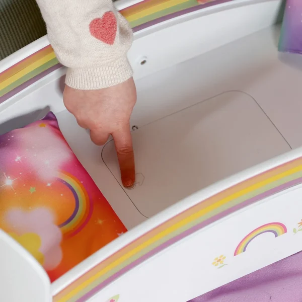 Ліжечко для ляльки BABY born - Сон на веселці - Зображення 6