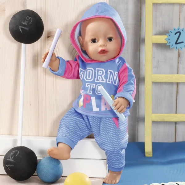 Набір одягу для ляльки BABY born - Спортивний костюм (блак.) - Зображення 6