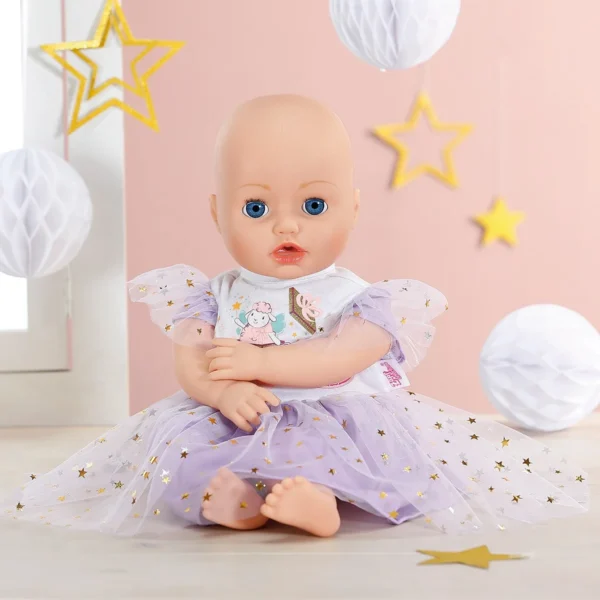 Одяг для ляльки Baby Annabell - Бузкова сукня - Зображення 2