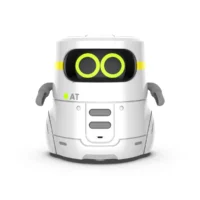 Розумний робот з сенсорним керуванням та навчальними картками - AT-ROBOT 2 (білий)