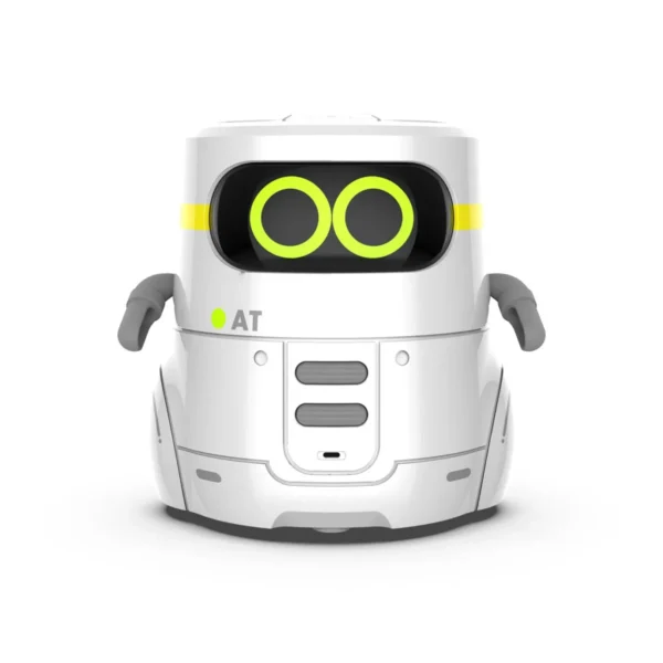 Розумний робот з сенсорним керуванням та навчальними картками - AT-ROBOT 2 (білий)