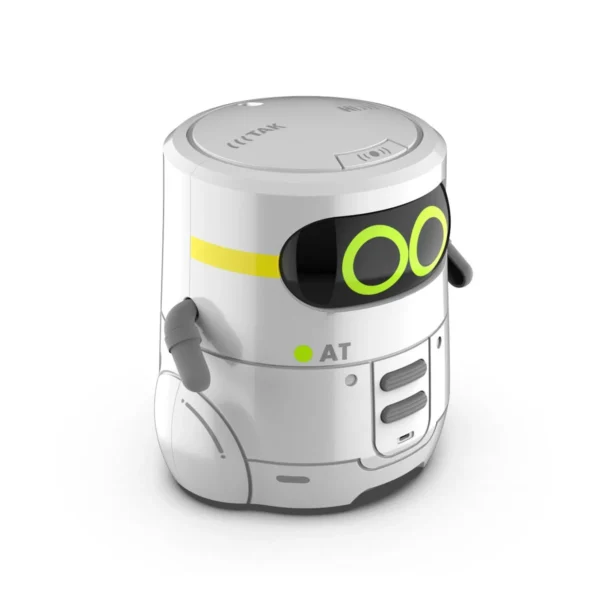 Розумний робот з сенсорним керуванням та навчальними картками - AT-ROBOT 2 (білий) - Зображення 2