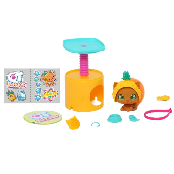 Ігровий набір QT Kitties – Кошеня Джинджер - Зображення 3