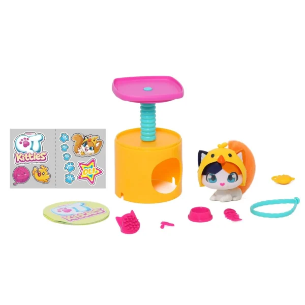 Ігровий набір QT Kitties – Кошеня Оллі - Зображення 3