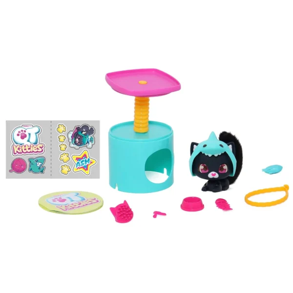 Ігровий набір QT Kitties – Кошеня Еш - Зображення 3