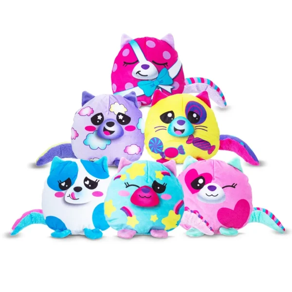 М’яка іграшка Misfittens Mini W4 – Котик у банці - Зображення 3