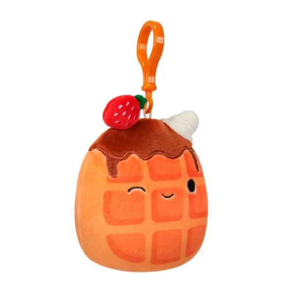 М'яка іграшка на кліпсі Squishmallows– Вафелька Вівер (9 cm) - Зображення 6