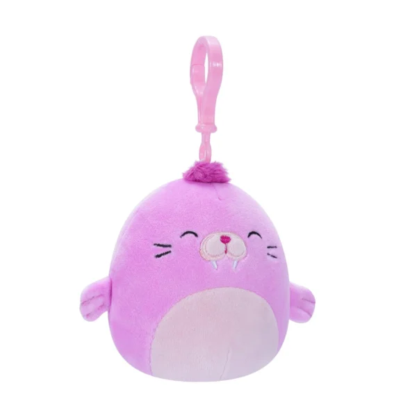М'яка іграшка на кліпсі Squishmallows – Морж Пепе (9 cm) - Зображення 3