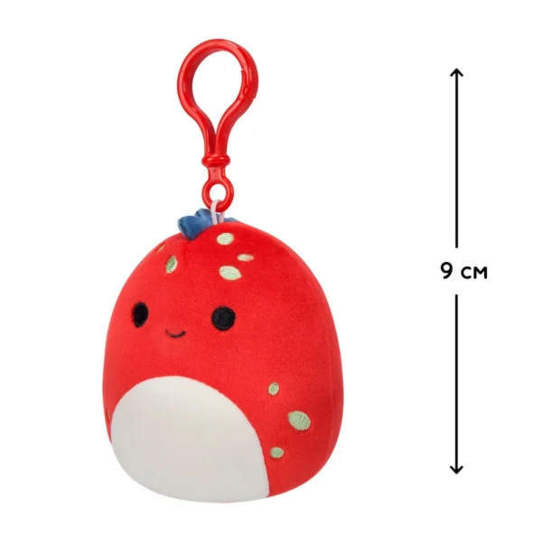 М'яка іграшка на кліпсі Squishmallows – Діно Долан (9 cm) - Зображення 2