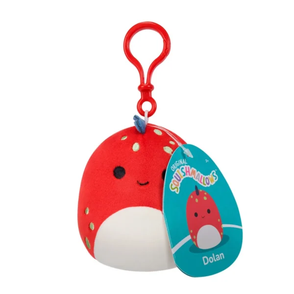 М'яка іграшка на кліпсі Squishmallows – Діно Долан (9 cm) - Зображення 7