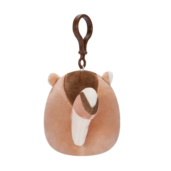 М'яка іграшка на кліпсі Squishmallows – Бурундук Мельзі (9 cm) - Зображення 4