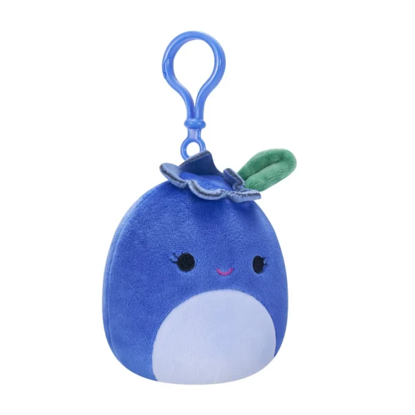 М'яка іграшка на кліпсі Squishmallows – Чорниця Блубі (9 cm) - Зображення 3
