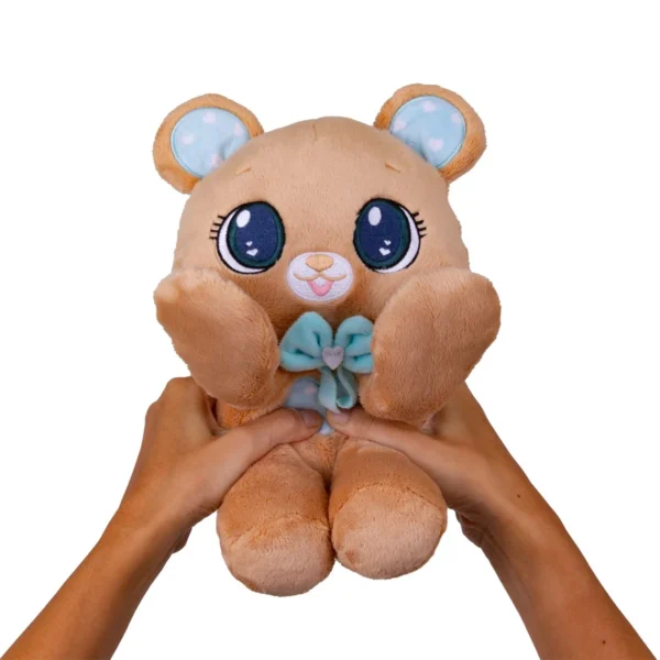 М’яка іграшка Peekapets – Коричневий ведмедик - Зображення 3