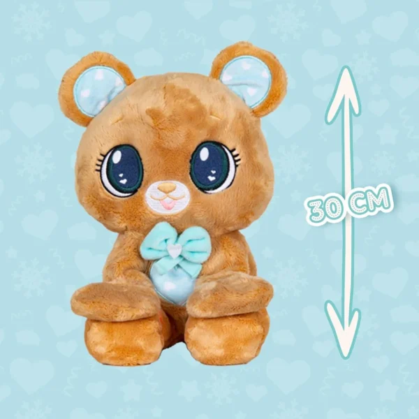 М’яка іграшка Peekapets – Коричневий ведмедик - Зображення 6
