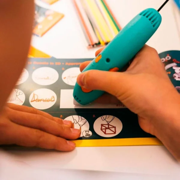 Набір стрижнів для 3D-ручки 3Doodler Start - Мікс (75 шт: помаранчевий, жовтий, зелений) - Зображення 6