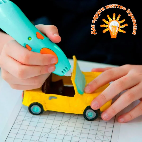 Набір стрижнів для 3D-ручки 3Doodler Start – Мікс (75 шт: зелений, жовтий, рожевий) - Зображення 4