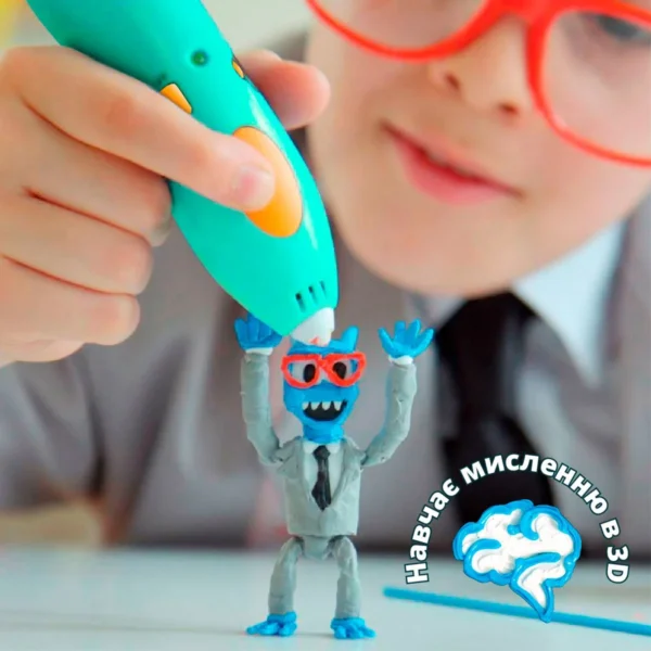 Набір стрижнів для 3D-ручки 3Doodler Start – Мікс (75 шт: зелений, жовтий, рожевий) - Зображення 5