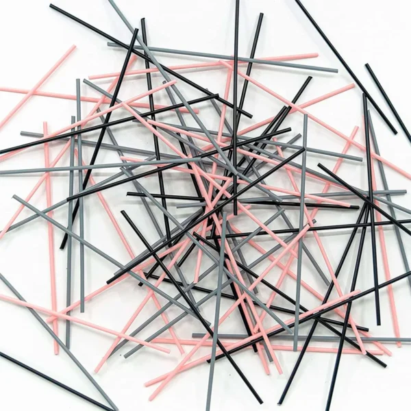 Набір стрижнів для 3D-ручки 3Doodler Start - Мікс (75 шт: чорний, рожевий, сірий ) - Зображення 4