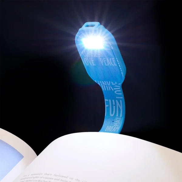Закладка-ліхтарик Flexilight Rechargeable - Синій стиль - Зображення 6