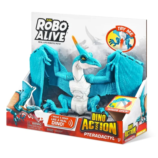 Інтерактивна іграшка Robo Alive - Птеродактиль - Зображення 10