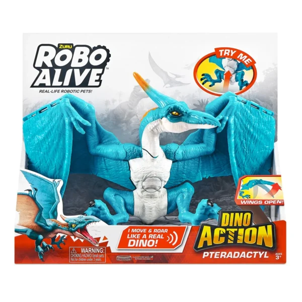 Інтерактивна іграшка Robo Alive - Птеродактиль - Зображення 11