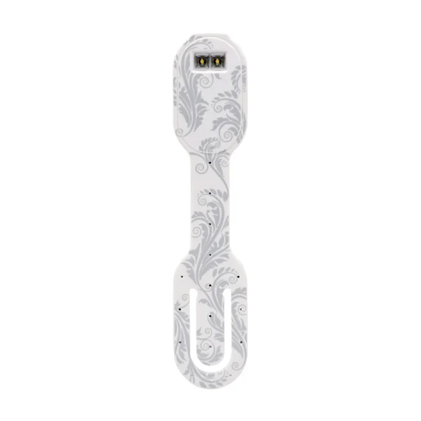 Закладка-ліхтарик Flexilight Rechargeable - Білі квіти