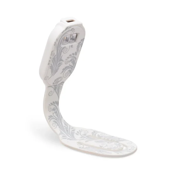 Закладка-ліхтарик Flexilight Rechargeable - Білі квіти - Зображення 2