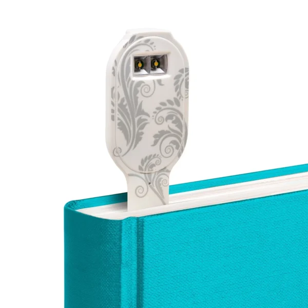 Закладка-ліхтарик Flexilight Rechargeable - Білі квіти - Зображення 5