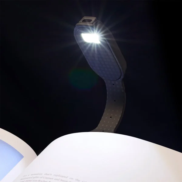 Закладка-ліхтарик Flexilight Rechargeable - Чорні крапки - Зображення 6