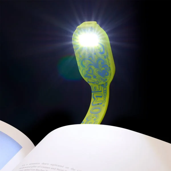 Закладка-ліхтарик Flexilight Rechargeable - Модний зелений - Зображення 6