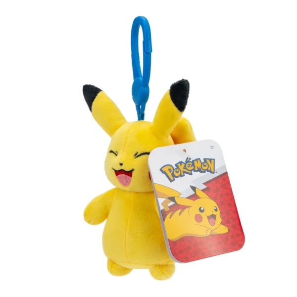 М'яка іграшка на кліпсі Pokemon - Пікачу W11 - Зображення 5
